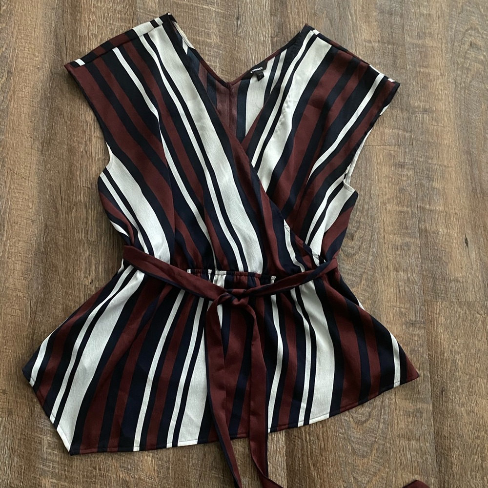 Express sleeveless blouse